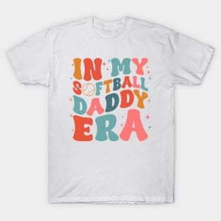 In My Softball Sister Era Groovy Gift For Women Mother day T-Shirt